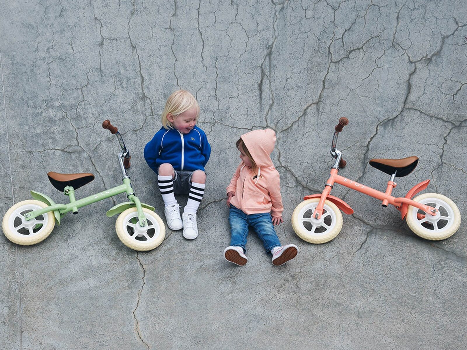 Lära barn cykla utan stödhjul